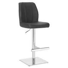 Deluxe Ravenna Bar Stool Charcoal Grey