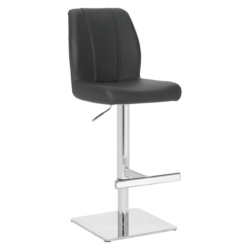 Deluxe Ravenna Bar Stool Charcoal Grey
