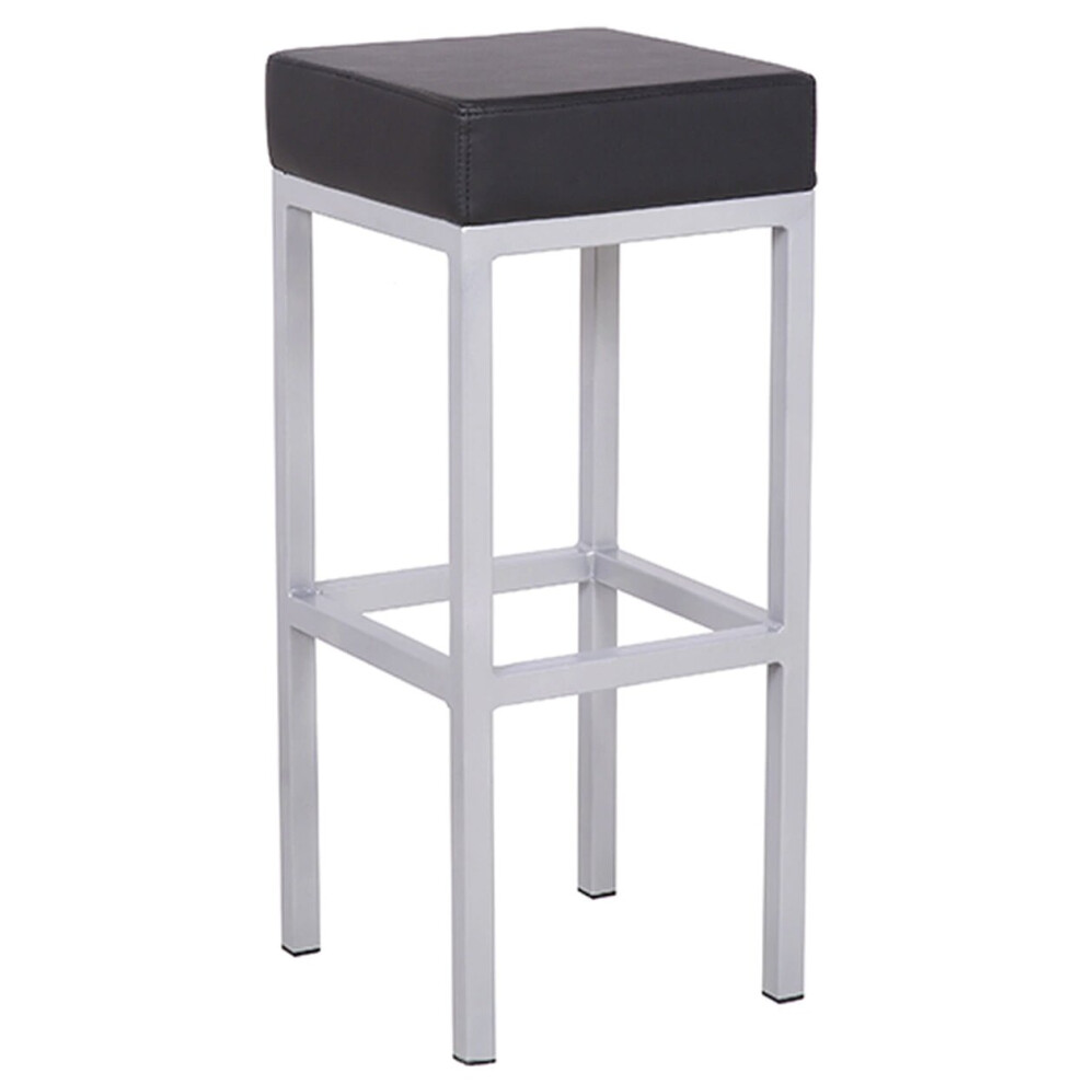 Cube Bar Stool Black