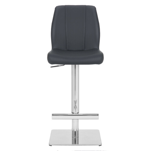 Deluxe Ravenna Bar Stool Charcoal Grey 1