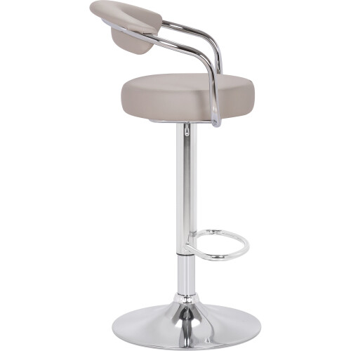 Zenith Bar Stool Grey 2