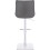Magnifico Signature Leather Bar Stool Charcoal 6