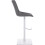 Magnifico Signature Leather Bar Stool Charcoal 7