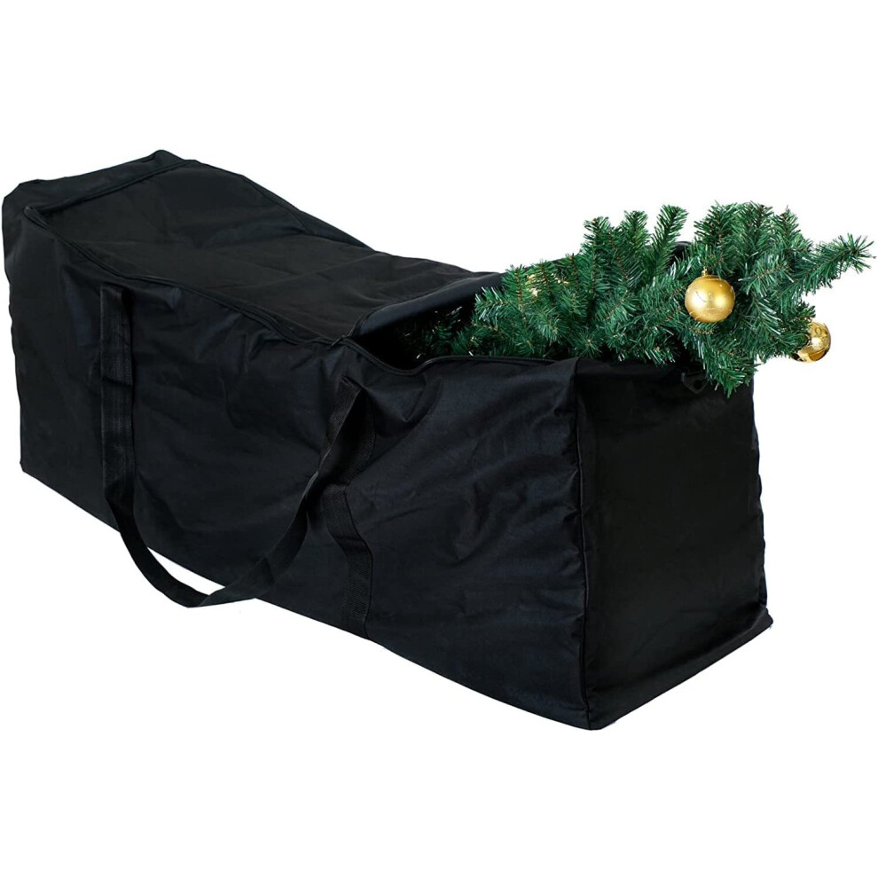 Bramble Large Heavy Duty Christmas Tree Storage Bag 600D, Suitable for Trees up to 8ft Tall, Reinforced Handles