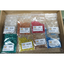 Mica flakes SET of 8 Colours - ideal for Craft, Resin, Paper