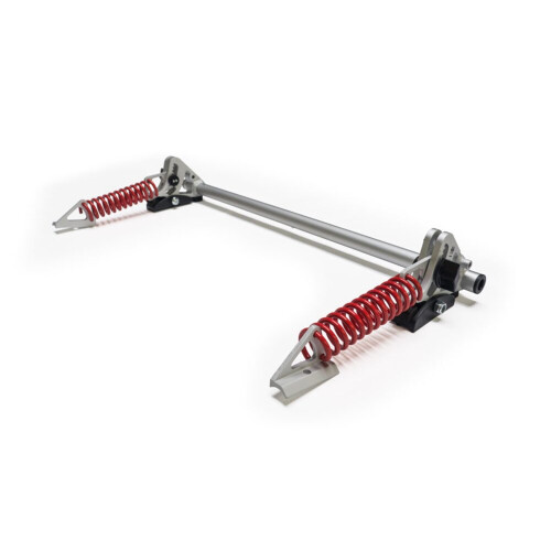 Burley Axle Assembly Dlite And Cub Silver