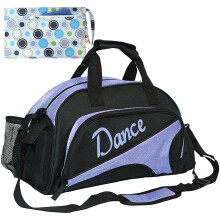 kilofly Girl's Ballet Dance Sports Gym Duffel Bag Travel Carry On + Handy Pouch