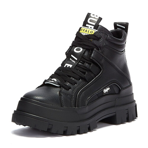 Buffalo (4) Buffalo Aspha Mid NC Womens Black Boots 2