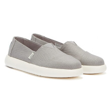 (4) TOMS Alpargata Mallow Womens Light Grey Shoes