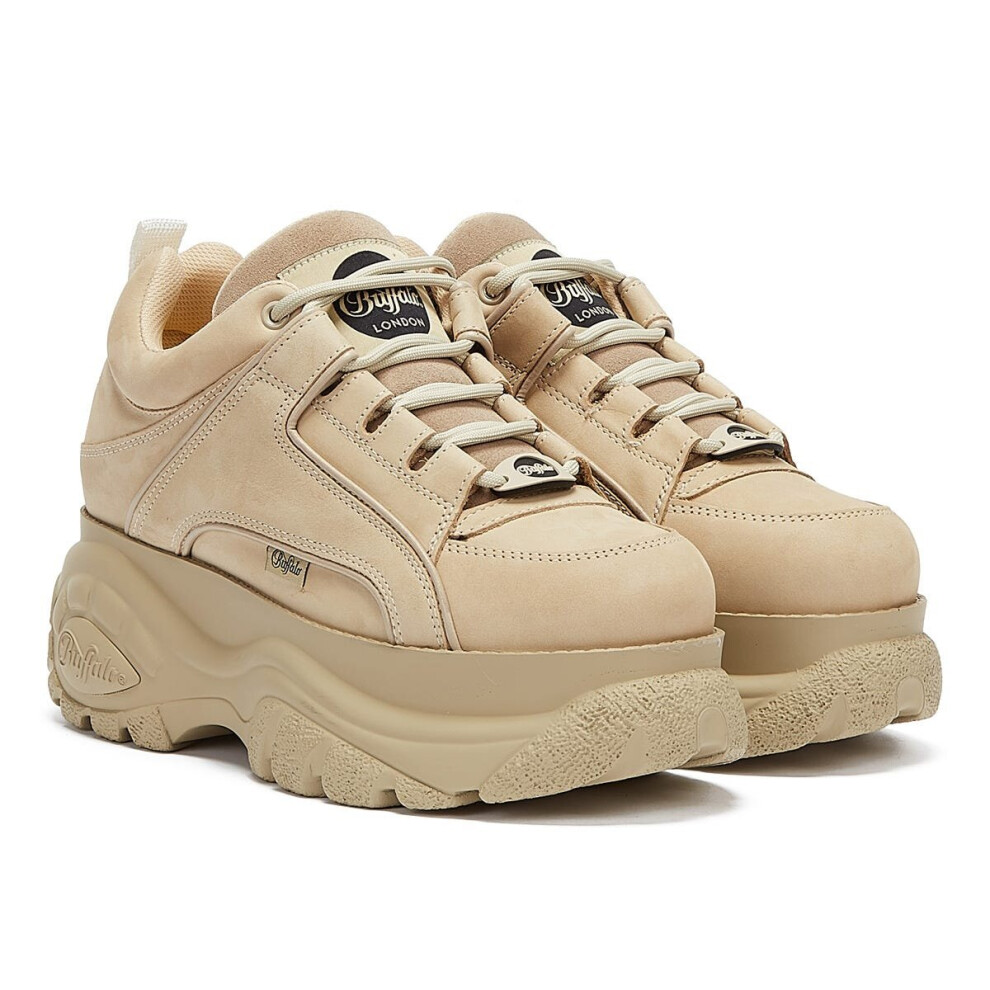 (6.5) Buffalo London Women Cream Trainers