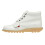KicKers (10) Kickers Kick Hi White Leather Boots 7