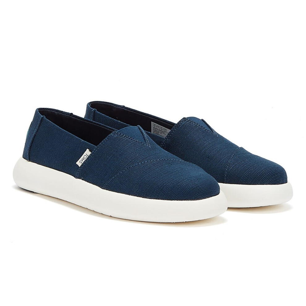 (7) TOMS Alpargata Mallow Womens Dark Blue Shoes