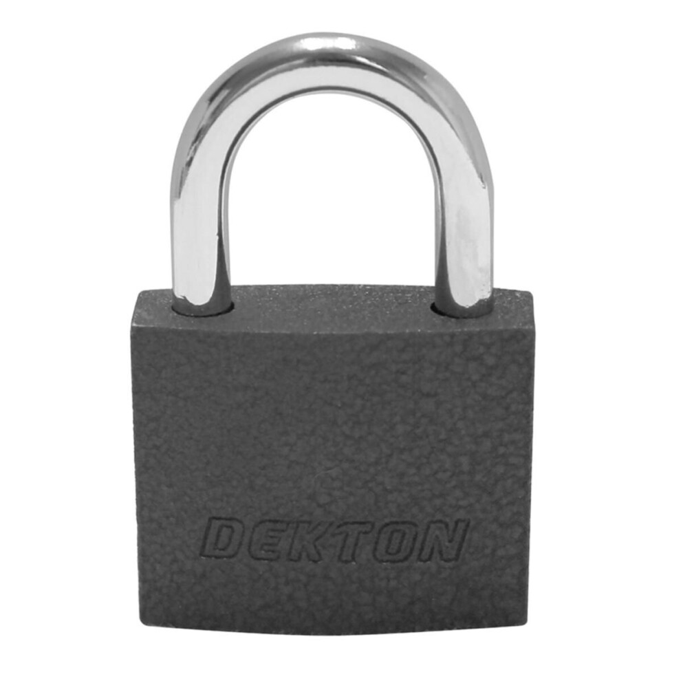 Dekton Heavy Duty High Security Waterproof Iron Shed Shackle Padlock 40mm