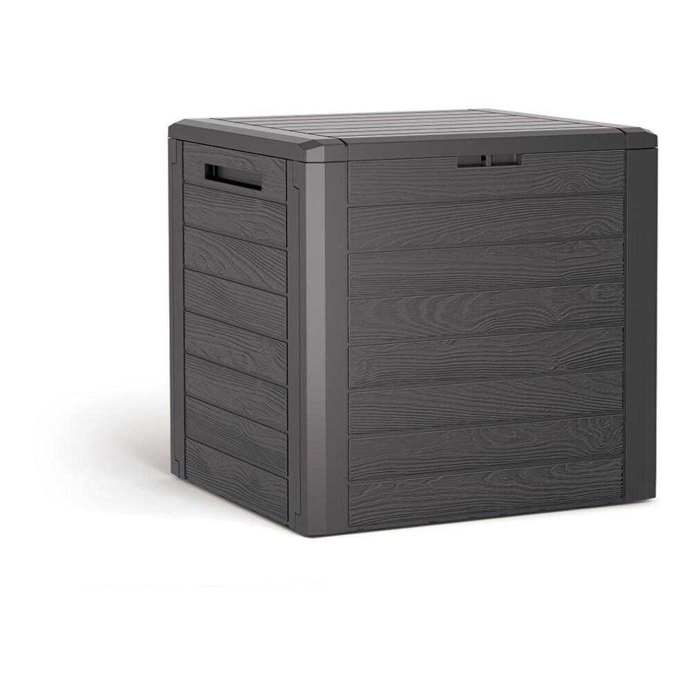 (Umber) 140L Plastic Outdoor Balcony Garden Storage Box