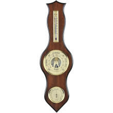 Traditional Design Wall Barometer with Thermometer & Hygrometer