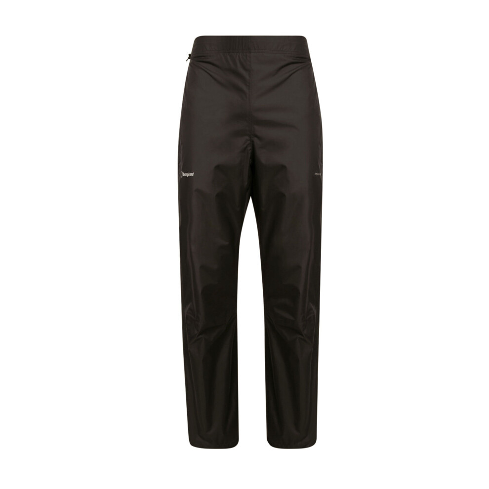 (Black, M Short Leg) Berghaus Mens Deluge Pro 2.0 Overtrousers  RRP 60