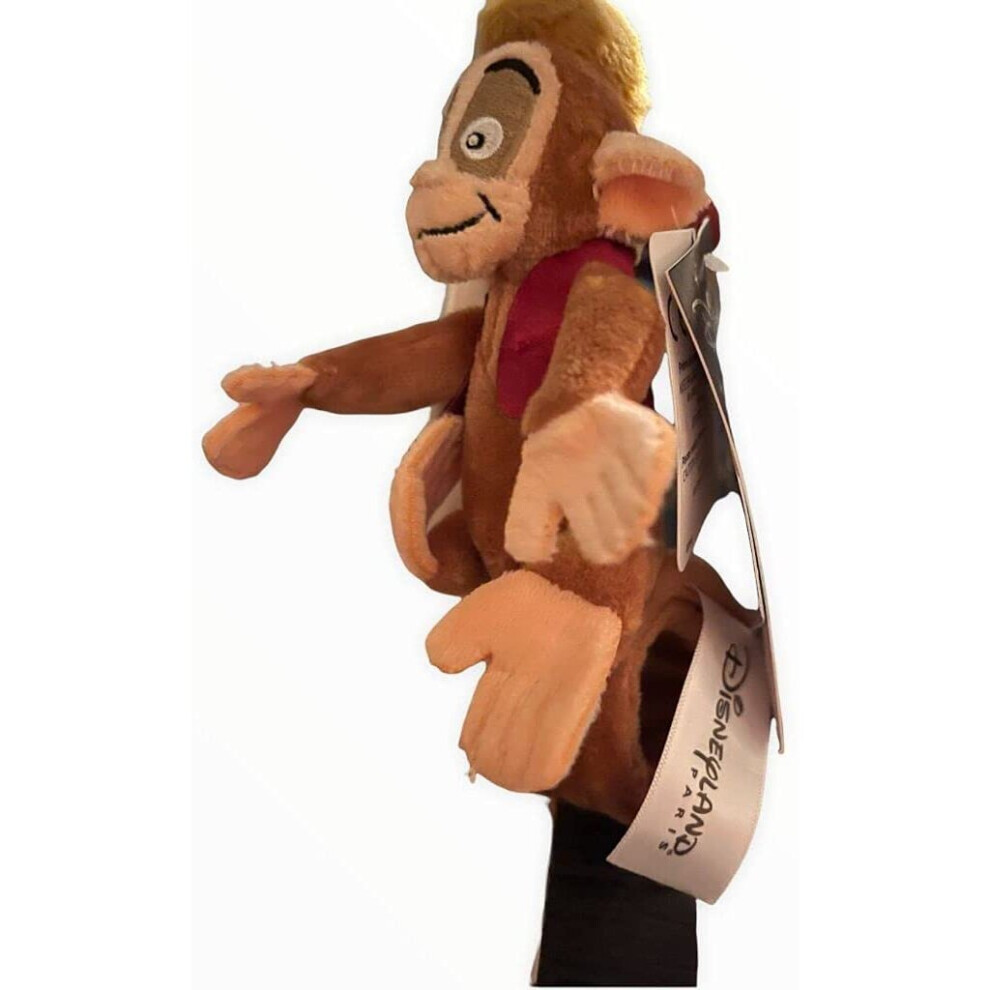 Disney Aladdin Abu Monkey Snuggle Snapper Soft Plush Toy