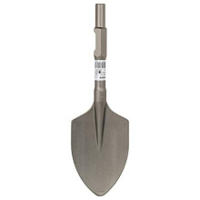Bosch Professional 2608690110 30mm Hex Spade Chisel, 400x135mm, Silver, 135 x 400 mm