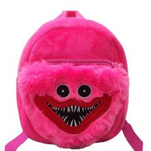 (Pink) Poppy Playtime Plush Backpack Huggy Wuggy Kissy Missy Plush School Bag