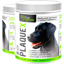 Plaque Off & Tartar Remover for Dogs & Cats - 180g, No Toothbrush Needed, Breath Freshener, Supports Gum & Teeth Health (100% Natural)