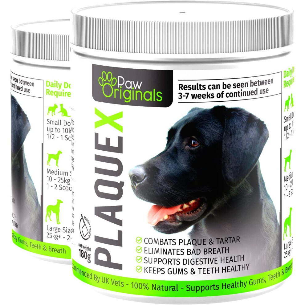 You Me Plaque Off & Tartar Remover For Dogs & Cats - 180G, No Toothbrush Needed, Breath Freshener, Supports Gum & Teeth Health (100% Natural)