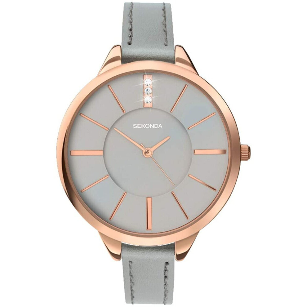 Sekonda Ladies Editions Watch with Grey Dial and Grey Strap 2713