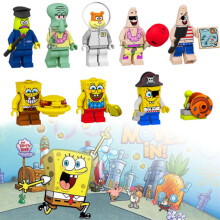 SpongeBob Square Pants Figures Set of 9 Perfect For Kids Birthday Gifts