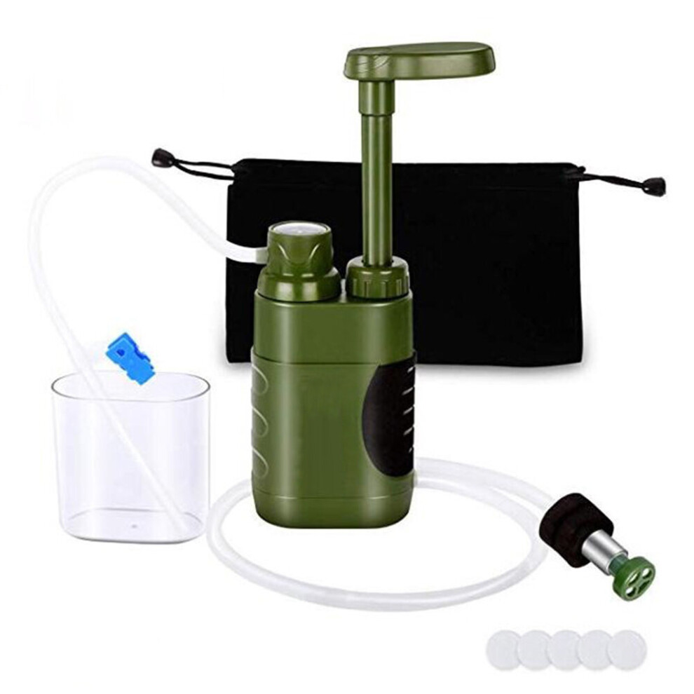 Camping travel portable emergency hand pump filter water purifier filter pump-image-OPC-P8ZH8NM-NEW