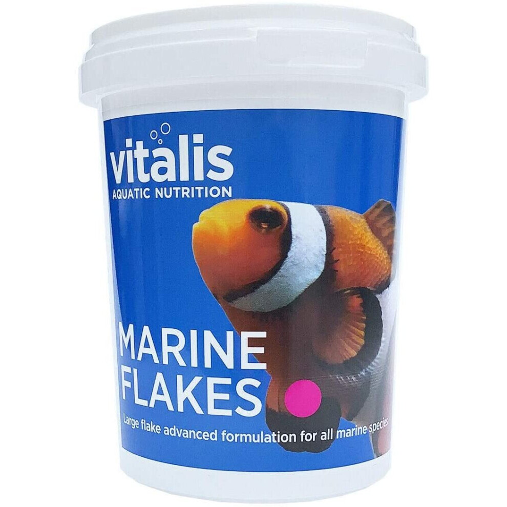 Vitalis Aquatic Nutrition Vitalis Marine Flakes Fish Food 250G