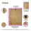 (A2 Pic (A1 Frame)) Pink Picture Frame / LW Style Wall Art Frame / Modern Photo Frames With Black Mount 13