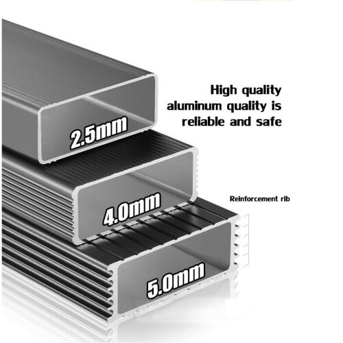 5.7M Folding Step Ladder Multi-Purpose Telescopic Ladder Heavy Duty 2