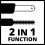 Einhell Einhell Cordless High Reach Multi Tool Trimmer Power X-Change 18V BODY ONLY 5