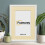 (A2 Pic (A1 Frame)) White Picture Frame / LW Style Wall Art Frame / Modern Photo Frames With Ivory mount 17