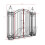 VidaXL vidaXL Zierendes Gartentor Schmiedeeisen 12220,5134 cm 5