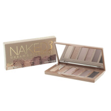 URBAN DECAY Naked 3 Mini Paleta de Sombras - 6 Sombras Rosadas Suaves, Acabados Mate y Brillo