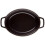 STAUB 7-Quart Oval Cocotte 33cm 6.7 L Casserole Black 7