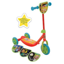 CoComelon Switch It Multi Charakter Tri Scooter - Mehrfarbig