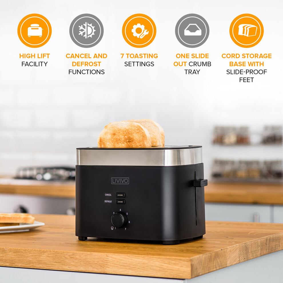 black---livivo-2-slice-toaster-7-browning-crumb-tray-900w