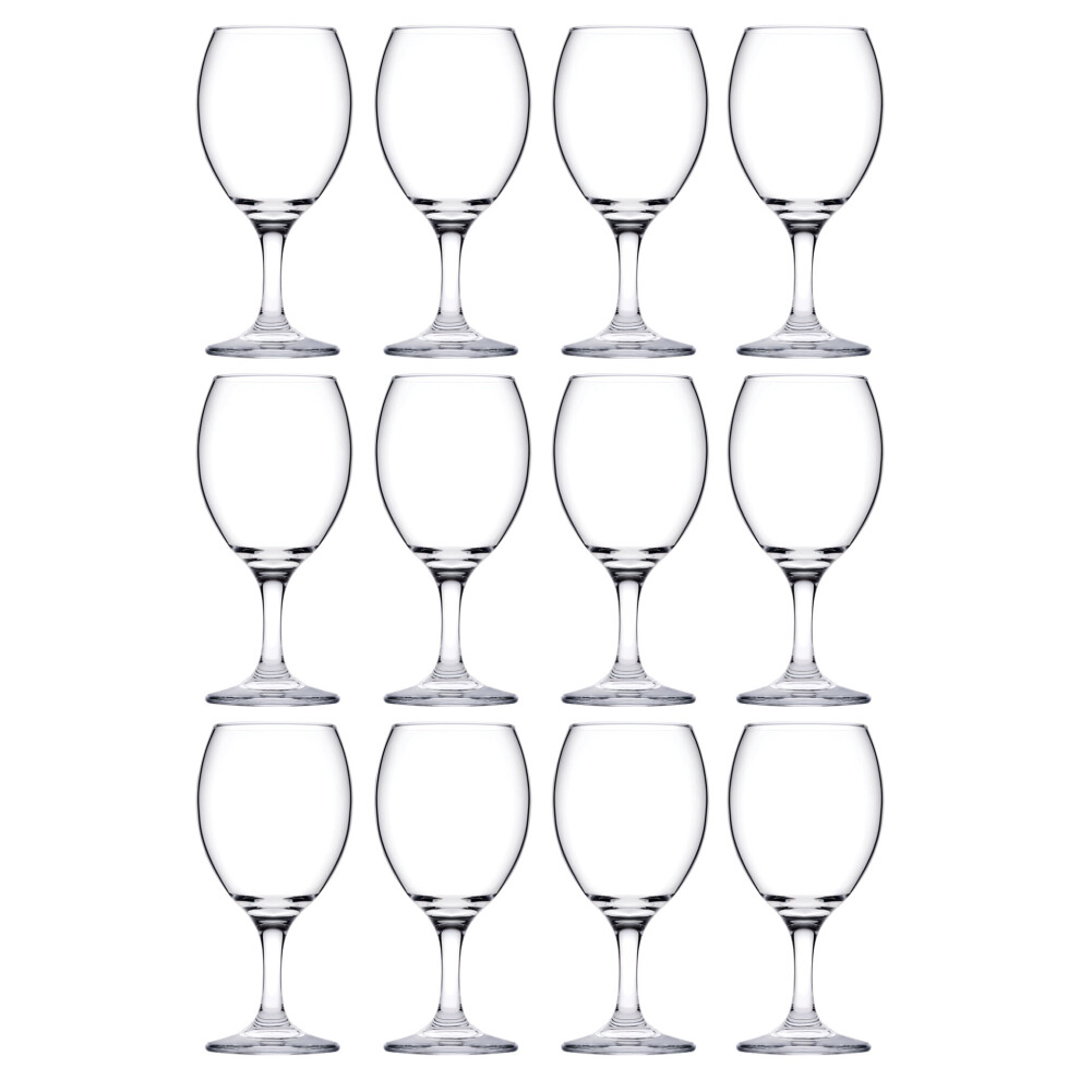 (12) Pasabahce 385ml Stemmed Beer Glass Glasses Ale