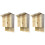 Selections Large Wooden Bat Nesting Roosting Box (Set of 3) 1