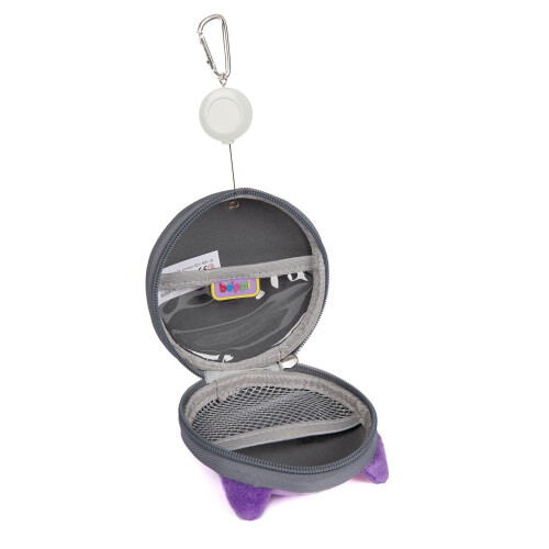 Boppi boppi Tiny Trekker Keychain Pouch - PURPLE CAT 1