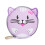 Boppi boppi Tiny Trekker Keychain Pouch - PURPLE CAT 1