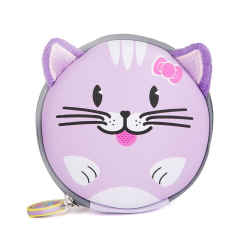 Boppi boppi Tiny Trekker Keychain Pouch - PURPLE CAT