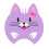 Boppi boppi Tiny Trekker Keychain Pouch - PURPLE CAT 4