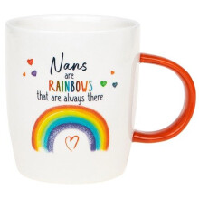 Nans Are Rainbows That Are Always There Rainbow Mug In A Gift Box Gift For Her