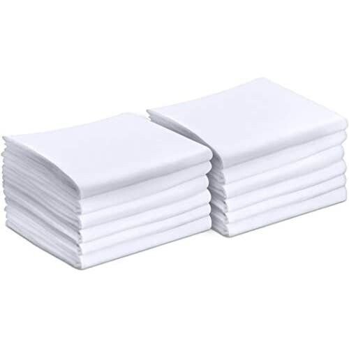 Utopia Bedding Pillow Cases 12 pack - White pillowcases (50x75cm) - Soft Brushed Microfibre Pillow Cover with Envelope Closure 2