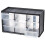 STANLEY Stanley 1-93-978 Storage Box with 9 Compartments, Black 1