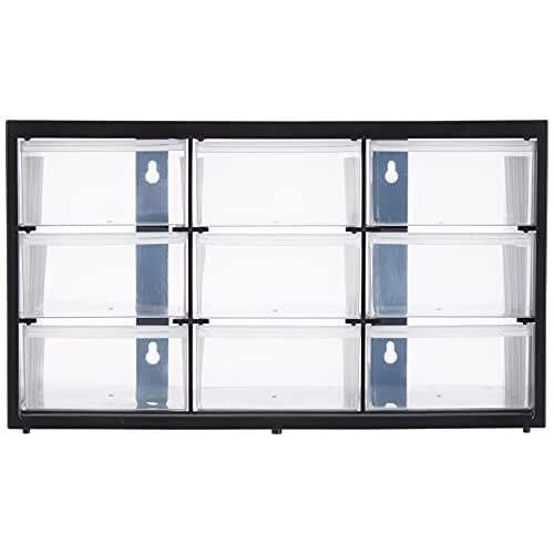 STANLEY Stanley 1-93-978 Storage Box with 9 Compartments, Black 1