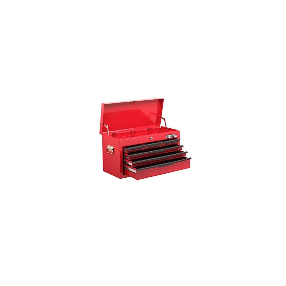 Hilka G208c6bbs Bbs Heavy Duty 6 Drawer Tool Chest, Red