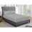 Sapphire Collection 200 Thread Count 100% Egyptian Cotton Fitted Sheet (Double, Grey) 1